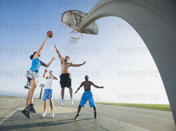 Basketball players