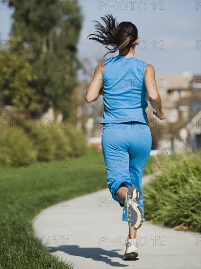 Woman jogging