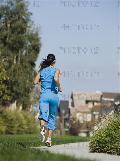 Woman jogging