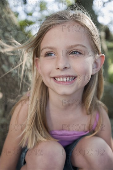 Portrait of young girl