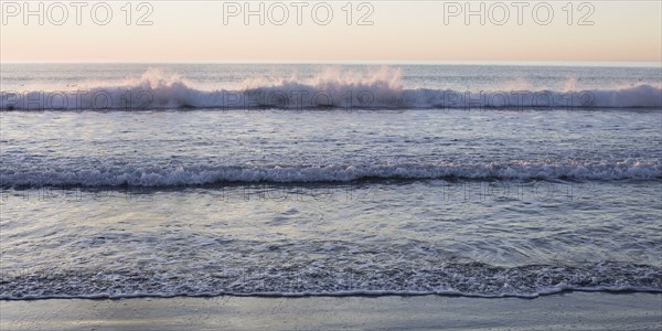 Waves crashing