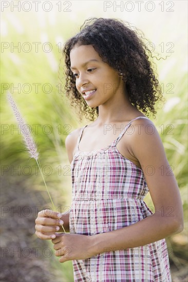 Portrait of young girl