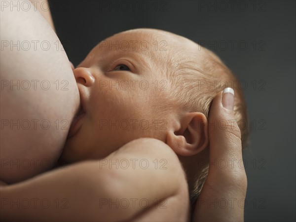 Baby breastfeeding