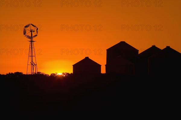 Windmill at dawn