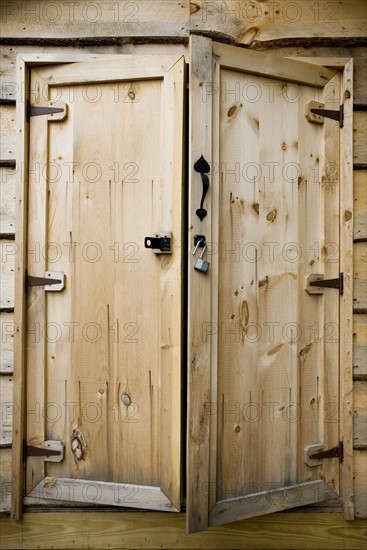 Wooden doors