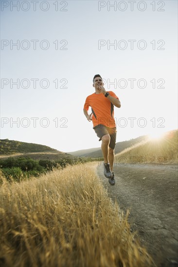 Man running