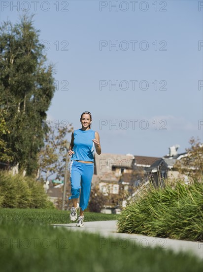 Woman jogging