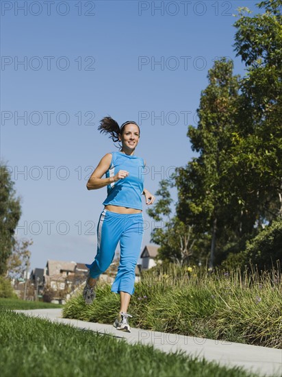 Woman jogging