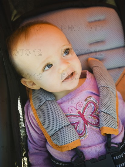 Baby in stroller