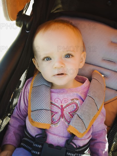 Baby in stroller