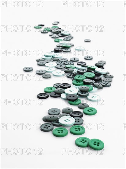 Scattered buttons
