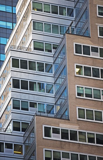 Skyscraper windows