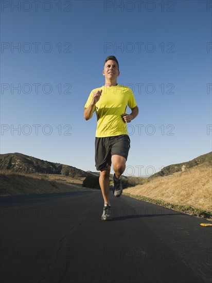 Man jogging