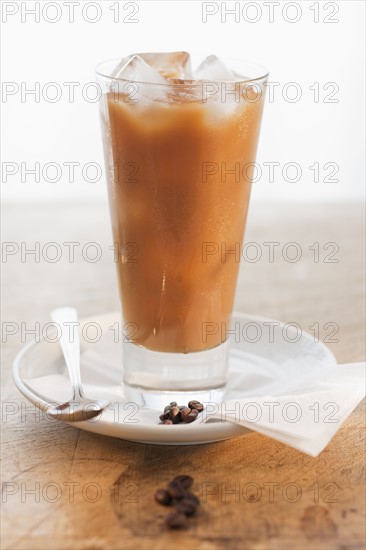 Iced coffee.