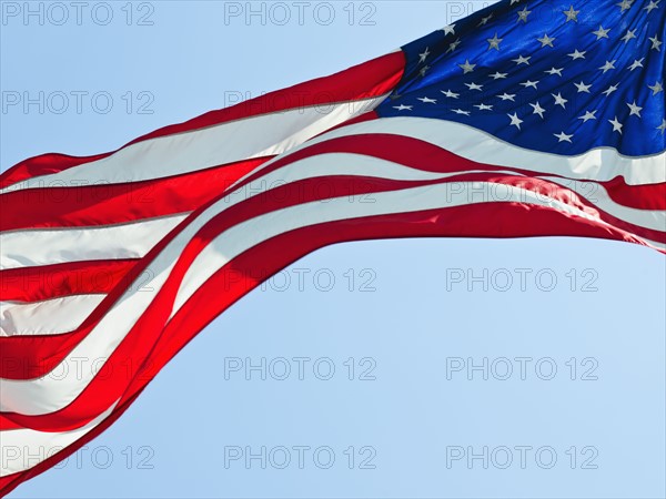 American flag.