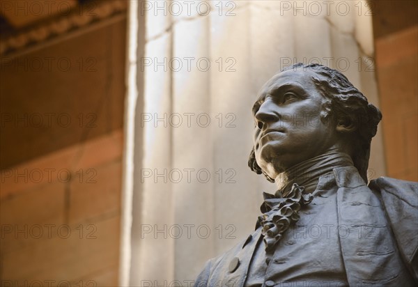 Statue of George Washington.