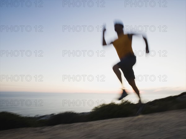 Man jogging