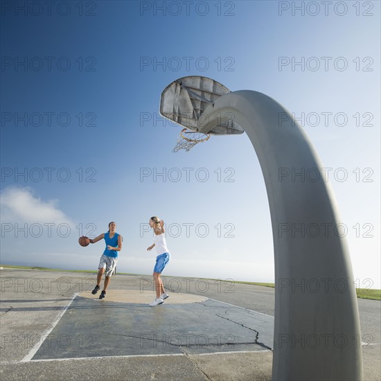 Basketball players