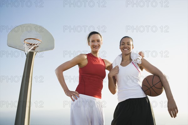 Basketball players