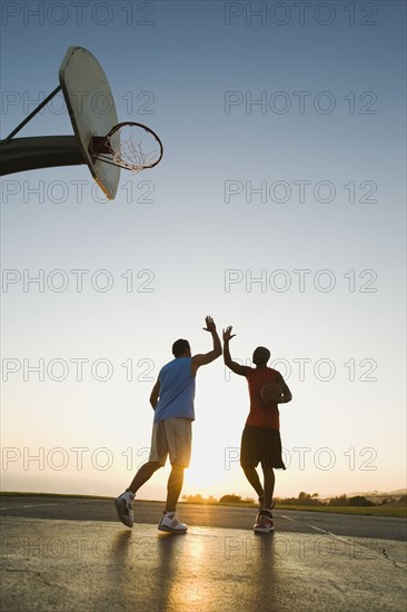 Basketball players