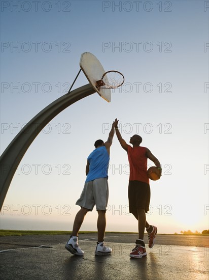 Basketball players