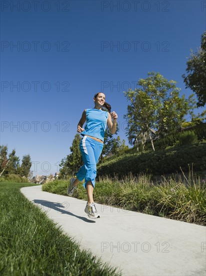 Woman jogging