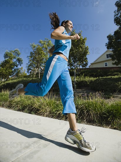 Woman jogging