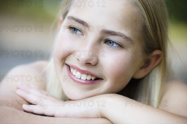 Portrait of young girl