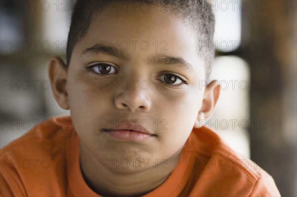 Portrait of young boy