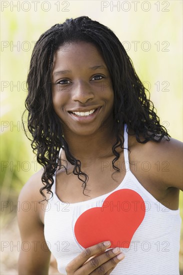 Portrait of young woman