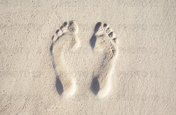 Footprints in sand