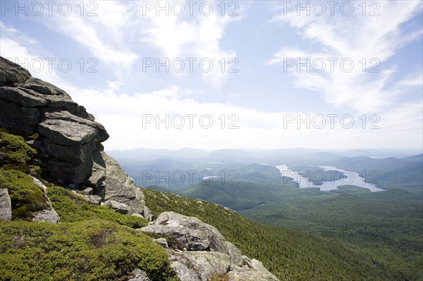 Mountain and valley