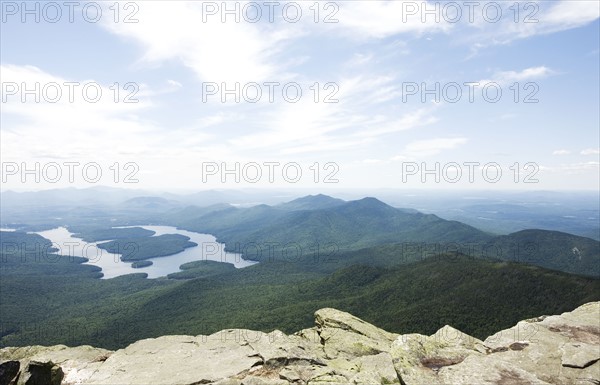 Mountain and valley