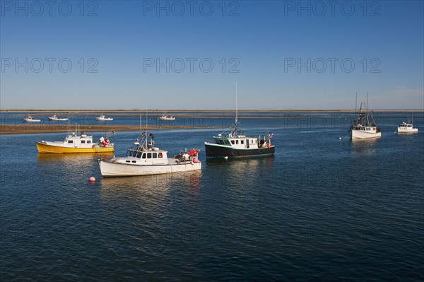 Fishing boats.