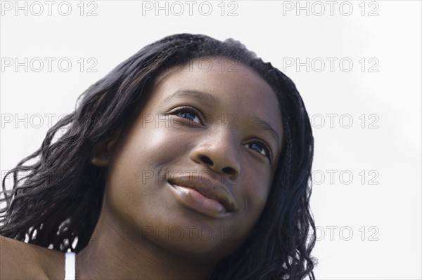 Portrait of young woman