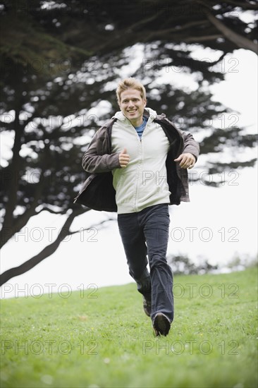 Man running