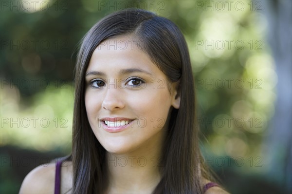 Portrait of young woman