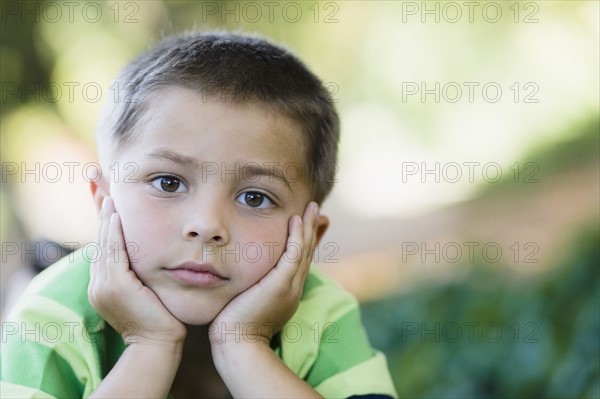 Portrait of young boy