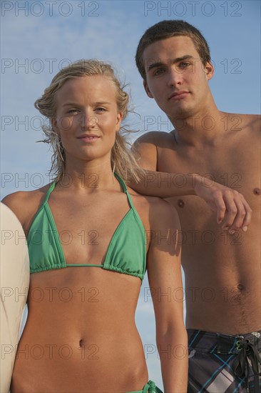 Couple at the beach