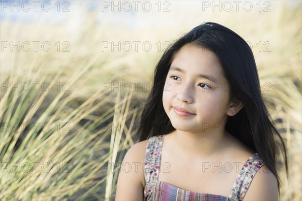 Girl in field