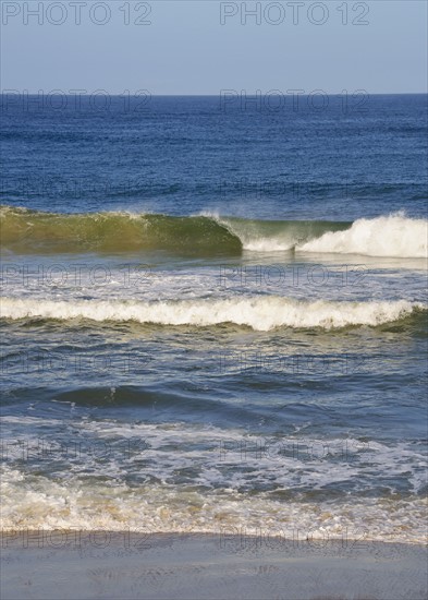 Waves at the beach