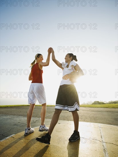 Basketball players