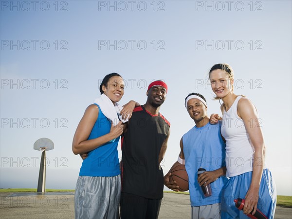 Basketball players