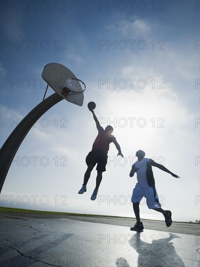 Basketball players