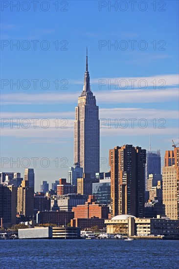 Waterfront cityscape