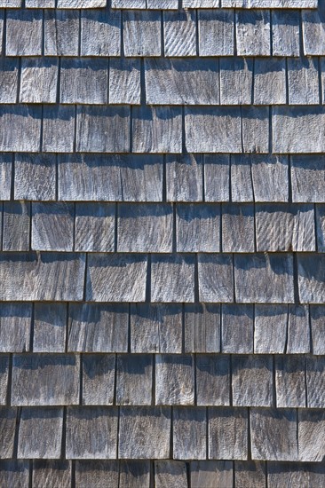 Shingle siding.