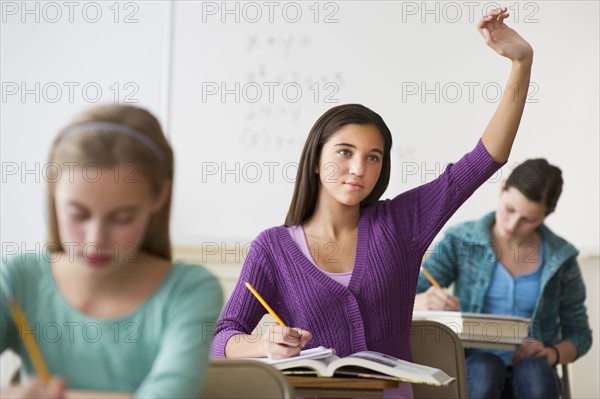 Students in classroom.