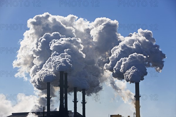 Smoke stacks. Photographer: fotog