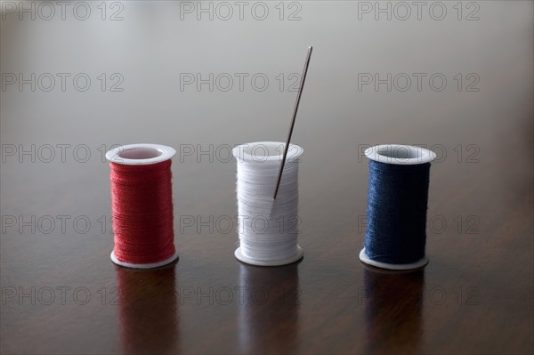 Spools of thread. Photographer: David Engelhardt