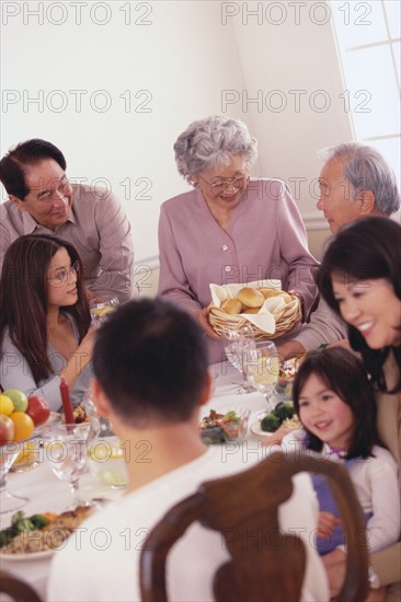 Family dinner. Photographer: Rob Lewine